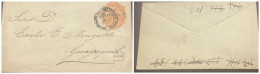 O) ECUADOR, COAT OF ARMS  10c, POSTAL STATIONERY CIRCULATED TO GUAYAQUIL, XF - Equateur