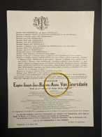 Eugene Van Geersdaele Veuf Gillet Docter Medicine Bourgmestre Conseiller Provincial *1863 +1926 Dampremy Ep. Cappellen - Overlijden