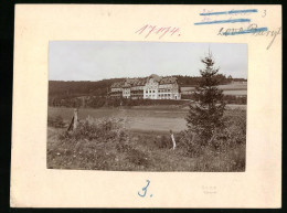 Fotografie Brück & Sohn Meissen, Ansicht Mühlhausen Bei Bad Elster, Genesungsheim Der Ortskrankenkasse Plauen I. V.  - Places