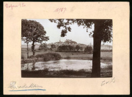 Fotografie Brück & Sohn Meissen, Ansicht Stolpen, Panorama Der Altstadt  - Lieux