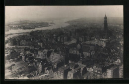 AK Hamburg, Ortsansicht Aus Der Vogelschau  - Mitte