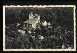 AK Hamburg-Hausbruch, Ferienheim Und Jugendherberge Heideburg Aus Der Vogelschau  - Harburg