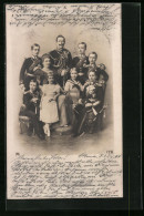 AK Kaiserfamilie Von Preussen  - Familles Royales