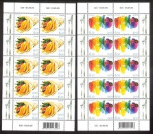 Estonia 2005 MNH 2 Stamps Sheets Of 10 Europa Cept Gastronomy Mi 515-16 - Estland