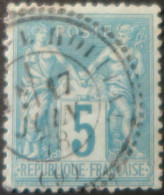 R1311/3054 - FRANCE - SAGE TYPE II N°75 Avec CàD Perlé De X L'HOPITAL (Ariège) 17 JUIN 1878 - 1876-1898 Sage (Tipo II)