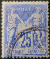 R1311/3055 - FRANCE - SAGE TYPE II N°78 Avec CàD Perlé - 1876-1898 Sage (Type II)
