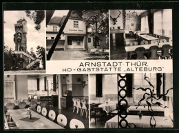 AK Arnstadt /Thür., HO-Gaststätte Alteburg Mit Speisesaal  - Arnstadt