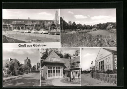 AK Güstrow, Sporthalle Mit Promenade Und General-Panfilow-Strasse  - Guestrow