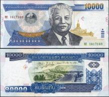 LAOS 10000 KIP - 2003 - Paper Unc - P.35b Banknote - Laos