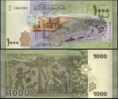 SYRIA 1000 SYRIAN POUNDS - 2013 (2015) - Paper Unc - P.116a Banknote - Syrië