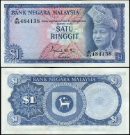 MALAYSIA 1 RINGGIT - ND (1967) - Paper Unc - P.1a Banknote - Malasia