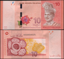 MALAYSIA 10 RINGGIT - ND (2012) - Paper Unc - P.53a Banknote - Malesia