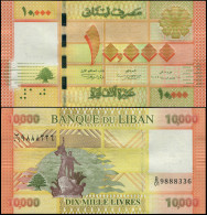 LEBANON 10000 LIVRES - ٢٠١٢ (2013) - Paper Unc - P.92a Banknote - Lebanon