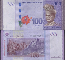 MALAYSIA 100 RINGGIT - ND (2012) - Paper Unc - P.55a Banknote - Malasia