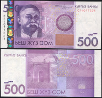 KYRGYZSTAN 500 SOM - 2016 (2017) - Paper Unc - P.NL Banknote - Kirgisistan