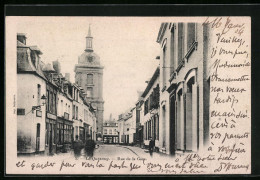 CPA Le Quesnoy, Rue De La Gare  - Le Quesnoy