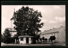 AK Märkisch-Buchholz, Marktplatz, Kirche  - Autres & Non Classés