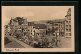 AK Rudolstadt, Blick Auf Den Markt  - Rudolstadt