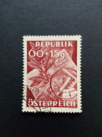 ÖSTERREICH MI-NR. 946 GESTEMPELT(USED) TAG DER BRIEFMARKE 1949 MARKE AUF MARKE - Usati