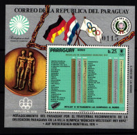 Paraguay Block 199 Postfrisch #JU958 - Paraguay