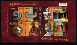 Zypern 1193-1140 Postfrisch Als Kleinbogen #JV130 - Gebruikt