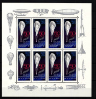 Sowjetunion 5293 Postfrisch Als Kleinbogen, Wetterballon #JV156 - Other & Unclassified