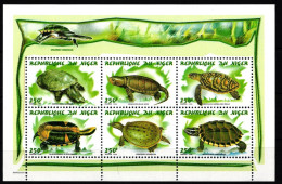 Niger 1518-1523 Postfrisch Schildkröten #JV248 - Níger (1960-...)