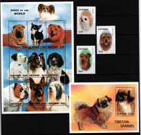 Guyana 6051-6062 + Block 549 Postfrisch Hunde #JV272 - Guinee (1958-...)