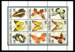Komoren 1365-1373 Postfrisch Schmetterling #JV263 - Comores (1975-...)