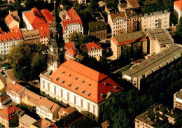 73941959 Dresden_Elbe Dreikoenigskirche Fliegeraufnahme - Dresden