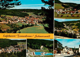 73941855 Tennenbronn Panorama Teilansichten Schwimmbad Ortspartie - Schramberg