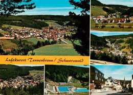 73941832 Tennenbronn Panorama Teilansichten Schwimmbad Ortspartie - Schramberg