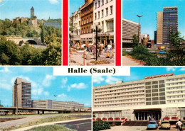 73900828 Halle  Saale Burg Giebichenstein Mittlere Klement Gottwald Strasse Thae - Halle (Saale)