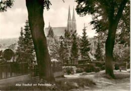 73900810 Goerlitz  Sachsen Alter Friedhof Mit Peterskirche  - Goerlitz