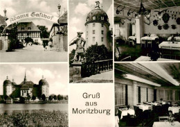 73900713 Moritzburg Sachsen Adams Gasthof Moritzburg Denkmal Gastraeume Moritzbu - Moritzburg