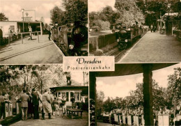 73900711 Dresden Elbe Pioniereisenbahn Teilansichten  - Dresden