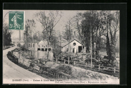 CPA Dangu, Usine à Zinc Sur L`Epte  - Dangu