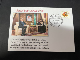 30-4-2024 (3 Z 26) GAZA War - US Blinken Visit To Saudi Arabia Hoping To Move Toward Ending Israel/Gaza War Conflict - Militaria