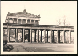 Fotografie Unbekannter Fotograf, Ansicht Berlin, Nationalgallerie  - Lugares