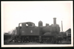 Fotografie Britische Eisenbahn, Dampflok, Lokomotive Auf Abstellgleis  - Trenes