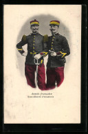 CPA Armée Francaise, Sous-officiers D`infanterie  - Andere & Zonder Classificatie