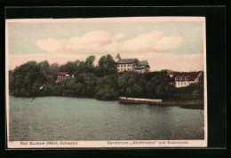 AK Bad Buckow /Märk. Schweiz, Sanatorium Waldfrieden Und Buckowsee  - Buckow