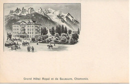 74 - CHAMONIX - Grand Hôtel Royal Et De Saussure à Chamonix. - Chamonix-Mont-Blanc