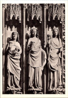 30-4-2024 (3 Z 26 A) Very Old  (2 B/w Potcards) Religious  - Strasbourg Cathedral - Vierge Sages & Folles - Virgen Mary & Madonnas