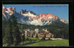 Cartolina Carezza Al Lago, Hôtel  - Andere & Zonder Classificatie