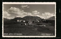 Cartolina Lajen, Ortsansicht Mit Sella Und Langkofel  - Other & Unclassified