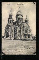 AK Libau, Kathedrale, Aussenansicht  - Lettland