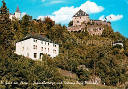 73704115 St Goar Jugendherberge Und Festung Burg Rheinfels St Goar - St. Goar