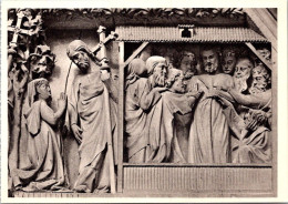 30-4-2024 (3 Z 26 A) Very Old  (2 B/w Potcards) Religious  - Strasbourg Cathedral - Thomas & Sainte Femmes - Jésus