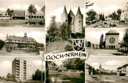 73703956 Goch Steintor Liebfrauenkirche Bahnhof Wilhelm-Anton-Heim Schwanenteich - Goch